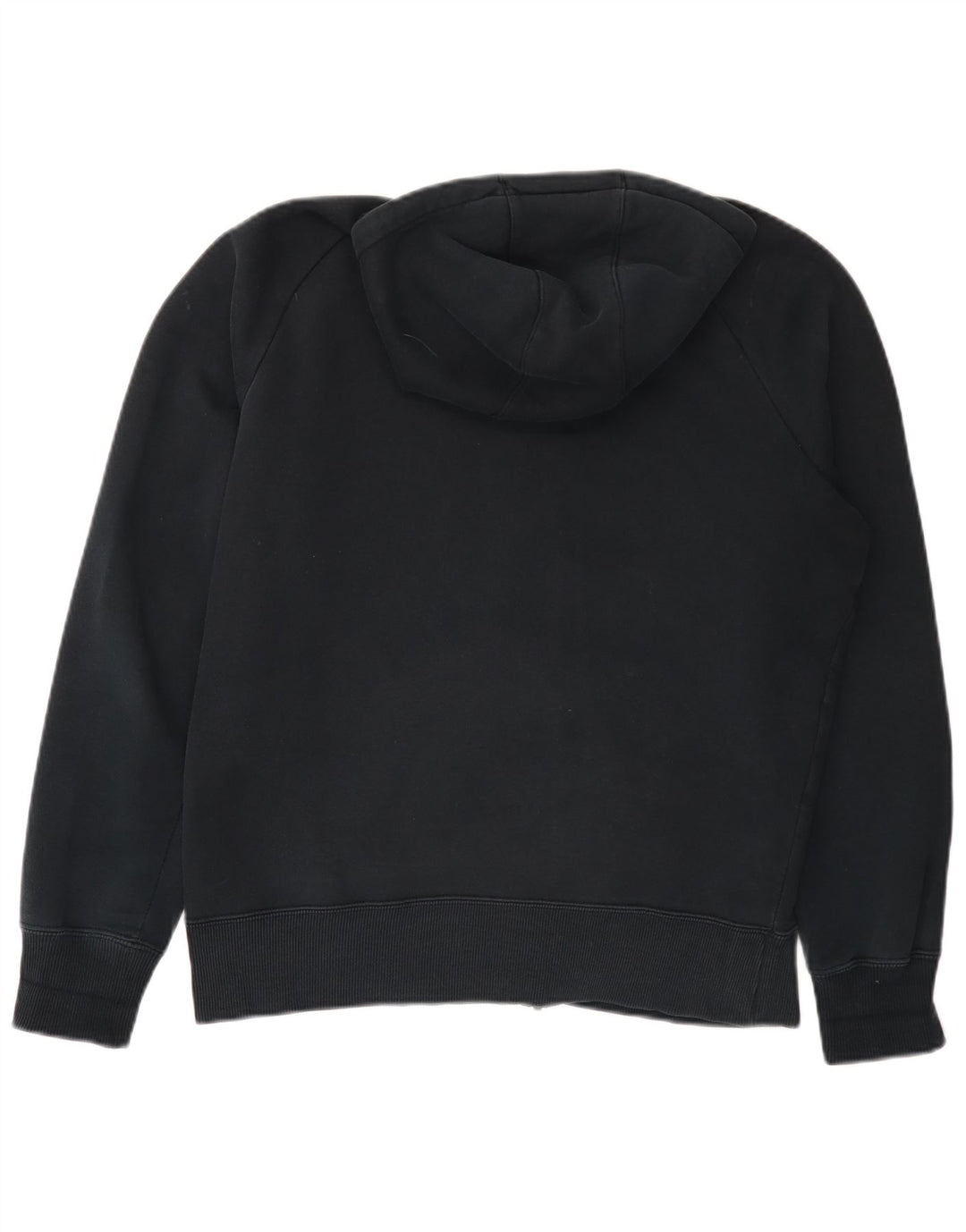Nike Herren-Kapuzenpullover mit grafischem Reißverschluss, mittelschwarz, Baumwolle