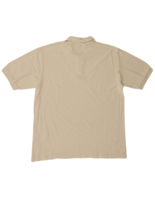 Diadora Herren Poloshirt XL Beige Baumwolle