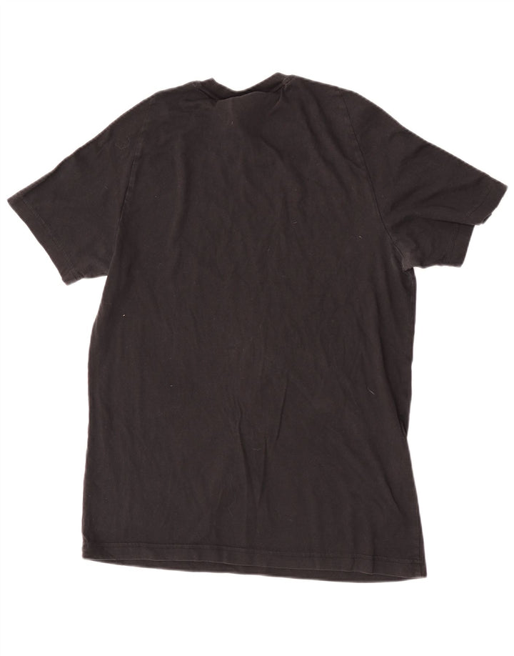 Adidas Herren T-Shirt Top Medium Schwarz Baumwolle