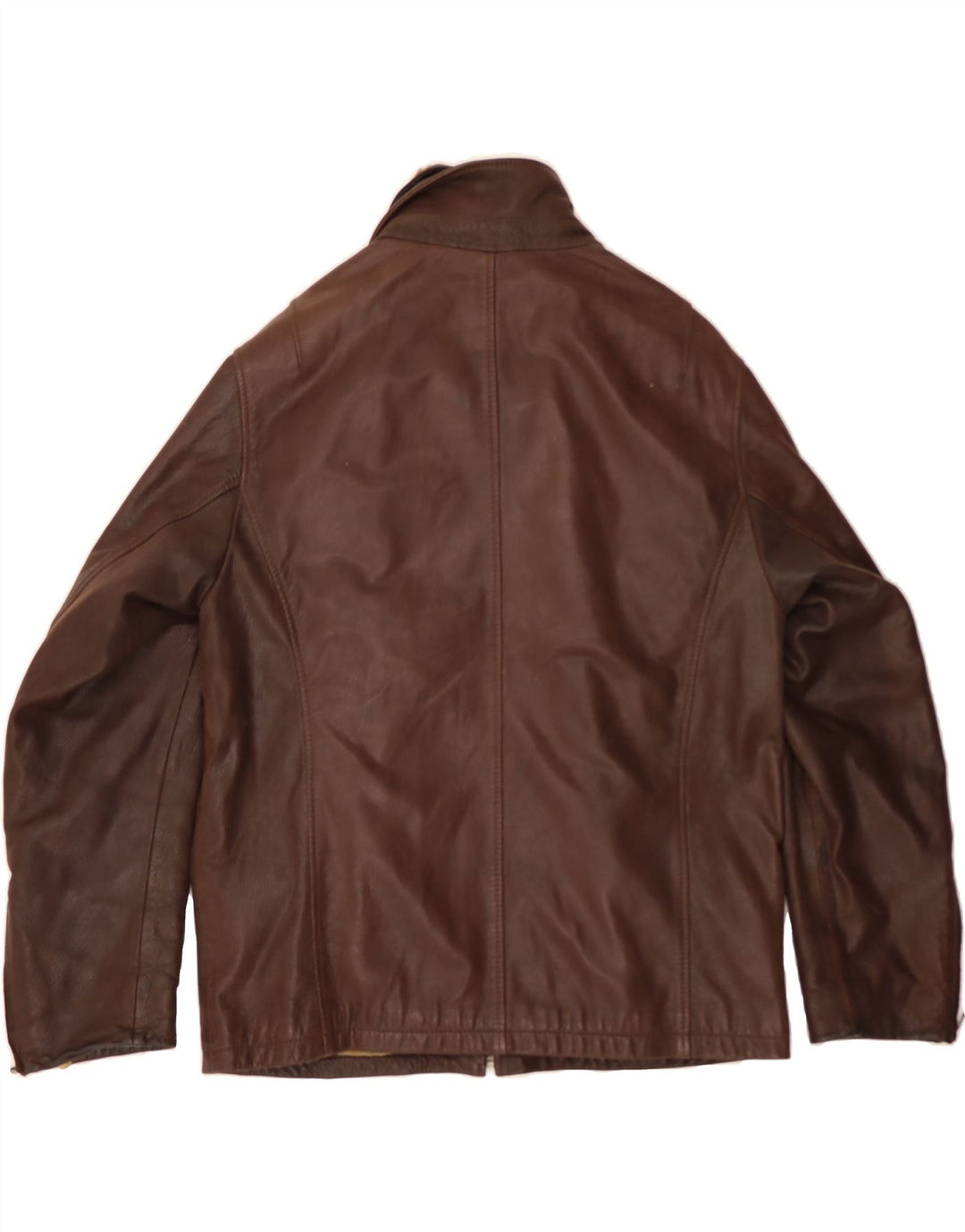 OAKWOOD Herren Lederjacke UK 40 Large Braun