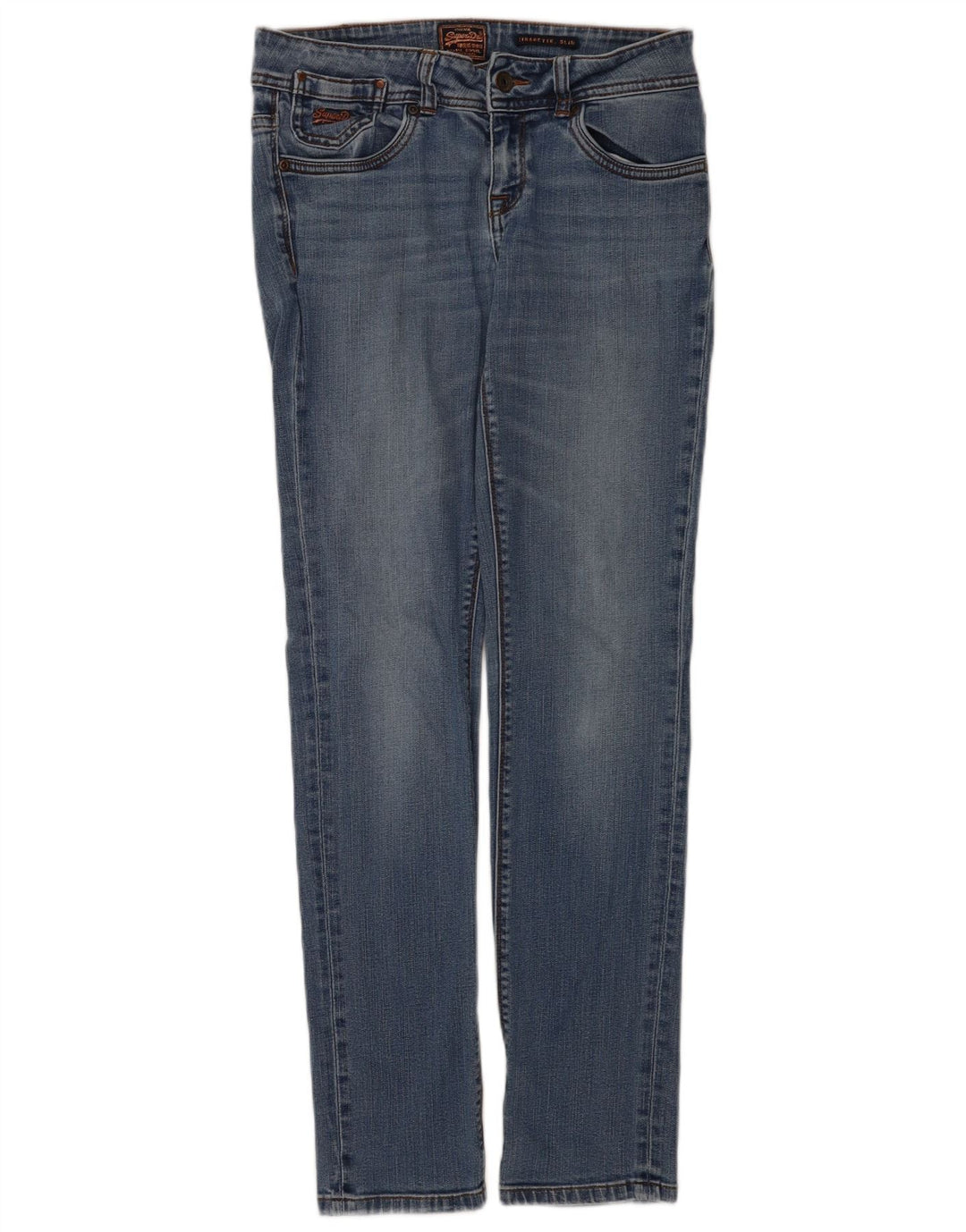 Superdry Damen Cigarette Slim Jeans W30 L32 Blau