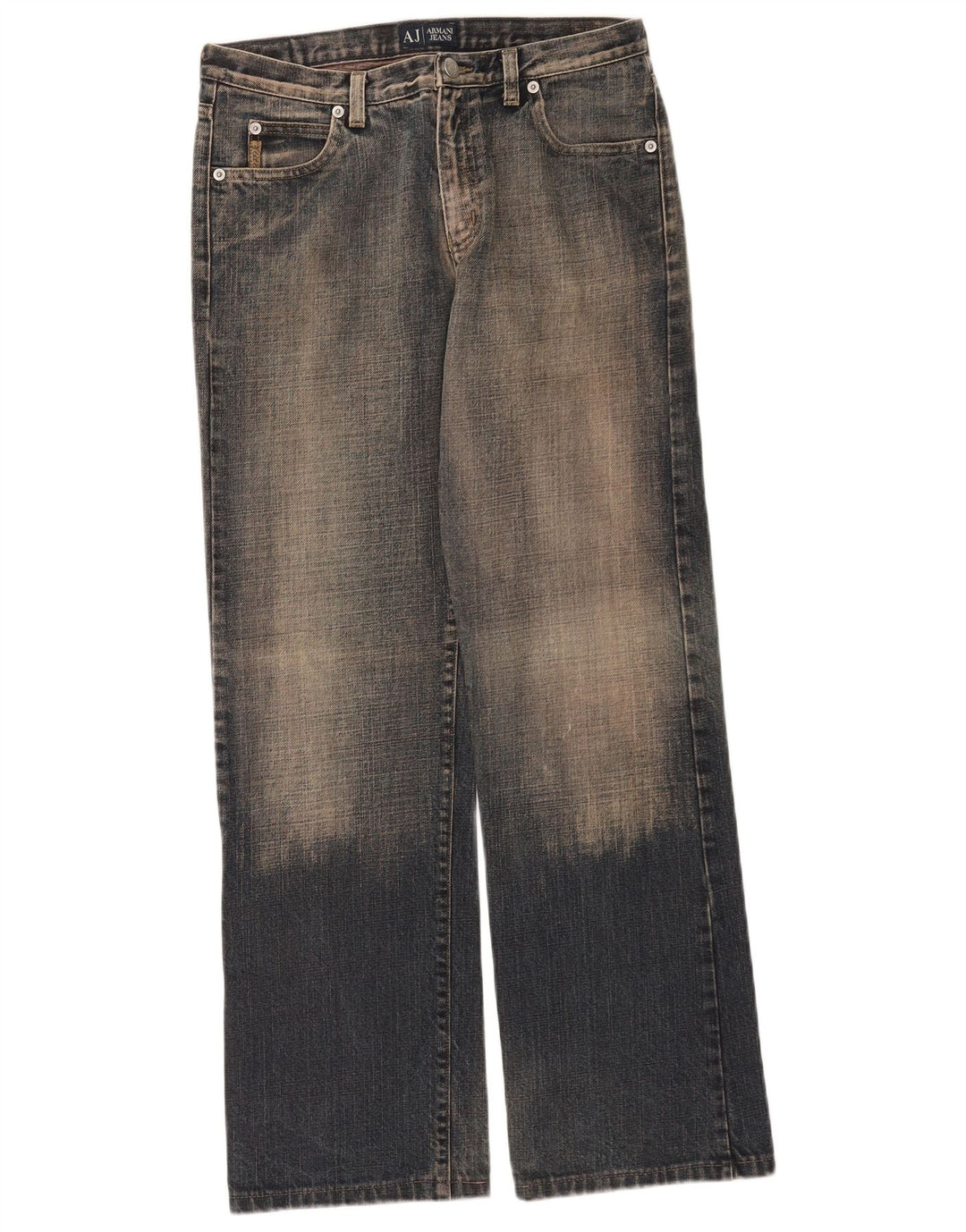 Armani Womens Loose Jeans W28 L30 Blaue Baumwolle