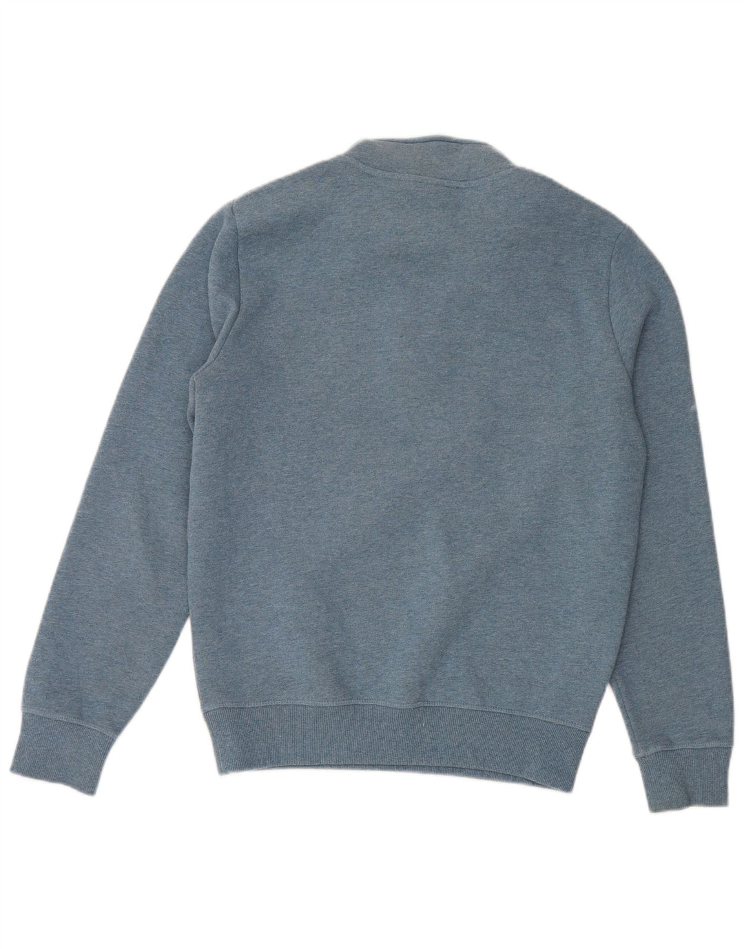 Superdry Herren-Sweatshirt mit Reißverschluss am Kragen, Größe S, Blau, Baumwolle