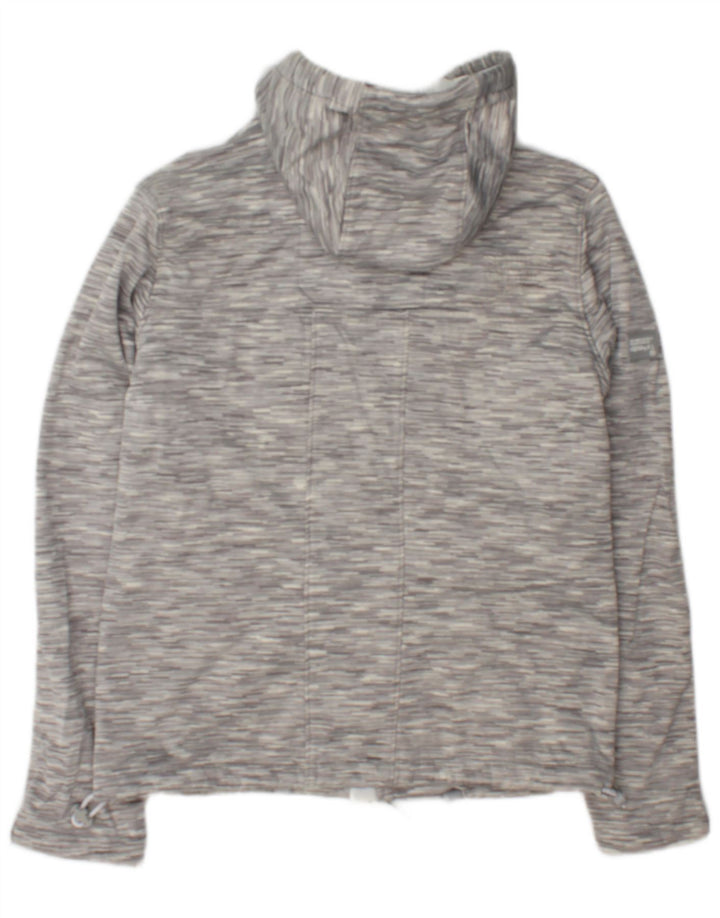 Superdry Herren Windtrekker Windjacke UK 38 Mittelgrau meliert