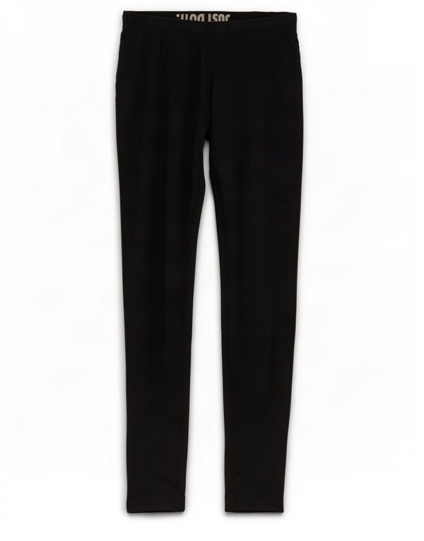 Nike Womens Graphic Leggings UK 12 Mittelschwarze Baumwolle