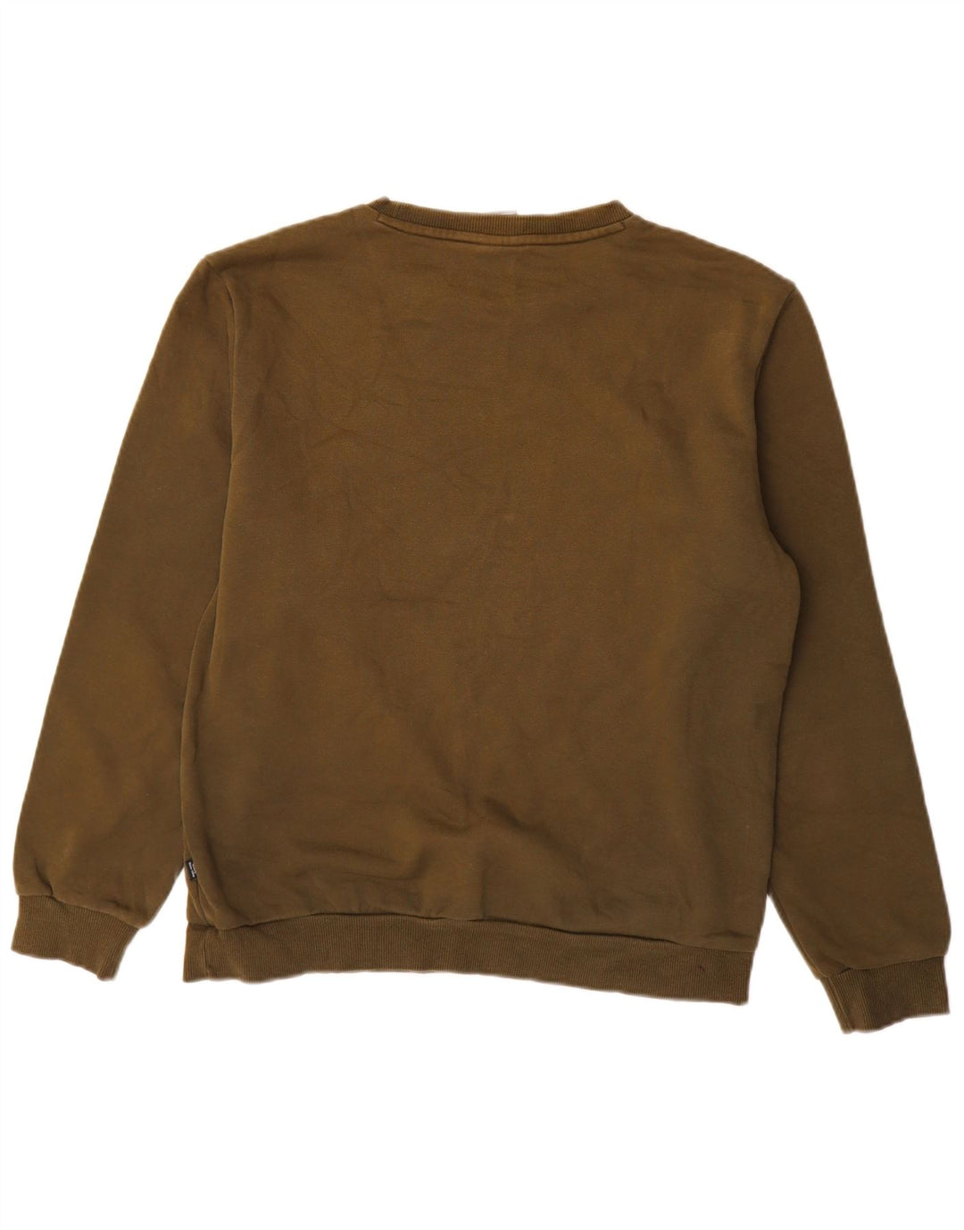 Puma Herren Grafik-Sweatshirt-Pullover, mittlere Khaki-Baumwolle