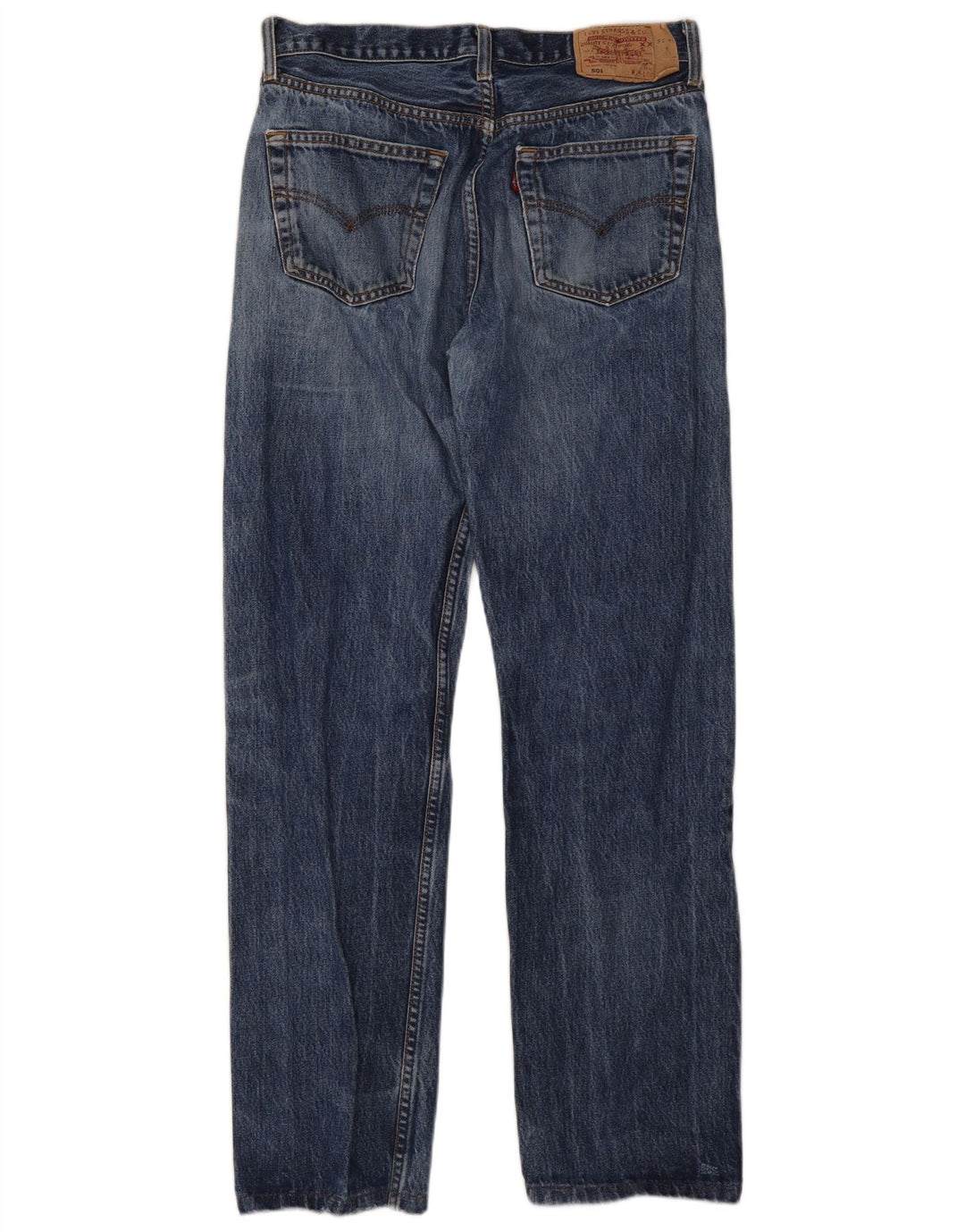 Levi's Herren 501 Straight Jeans W34 L31 Blaue Baumwolle