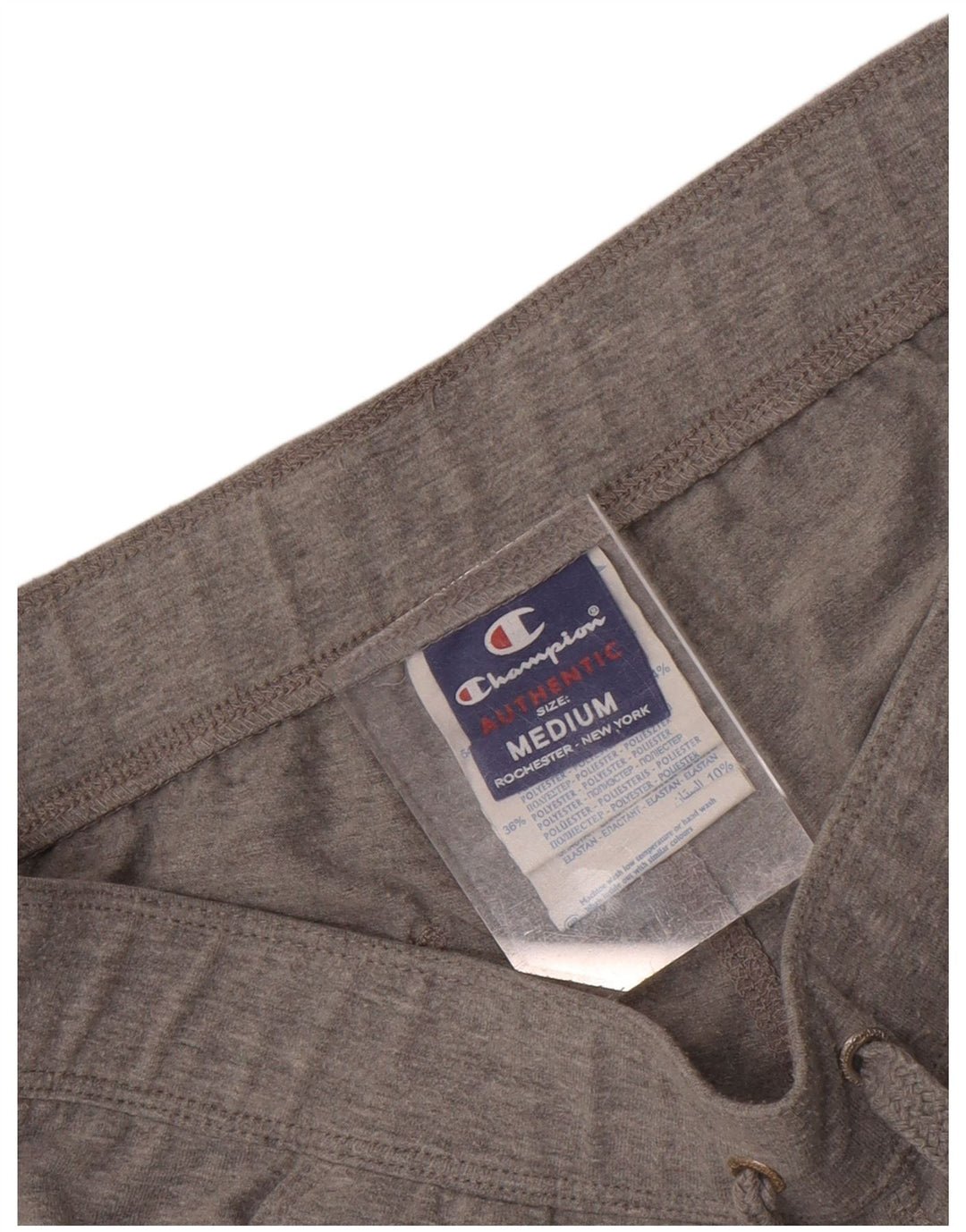 Champion Damen Sportshorts UK 12 Mittelgraue Baumwolle