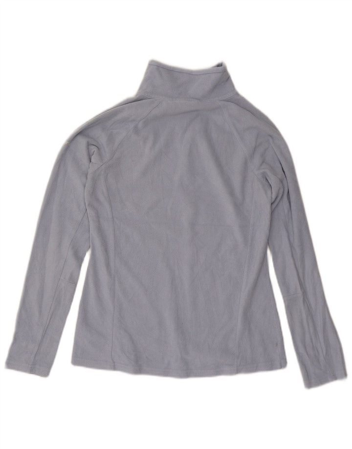 Columbia Damen-Fleecepullover mit Reißverschluss, UK 10, Größe S, Blau, Polyester