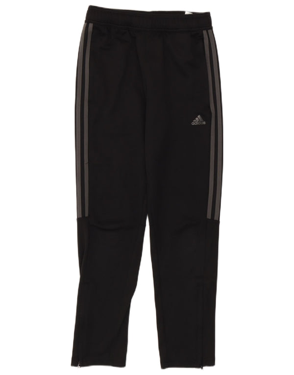 Adidas Jungen Aeroready Trainingshose 11–12 Jahre, schwarzes Polyester