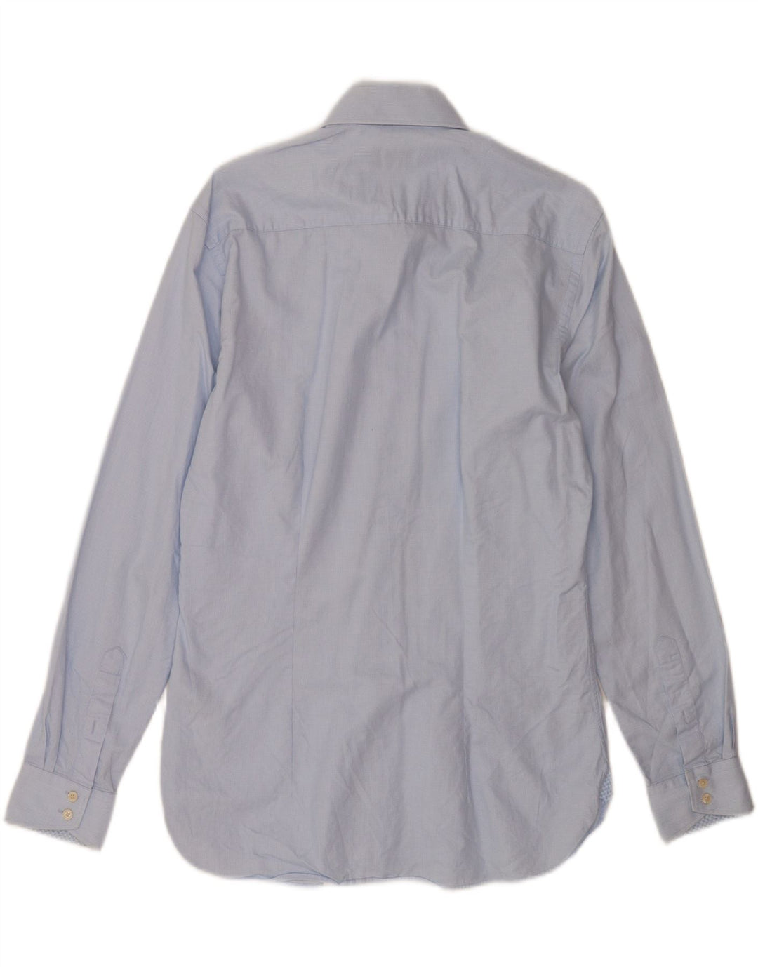 Ted Baker Herrenhemd, Größe 15 1/2, mittelblaue Baumwolle