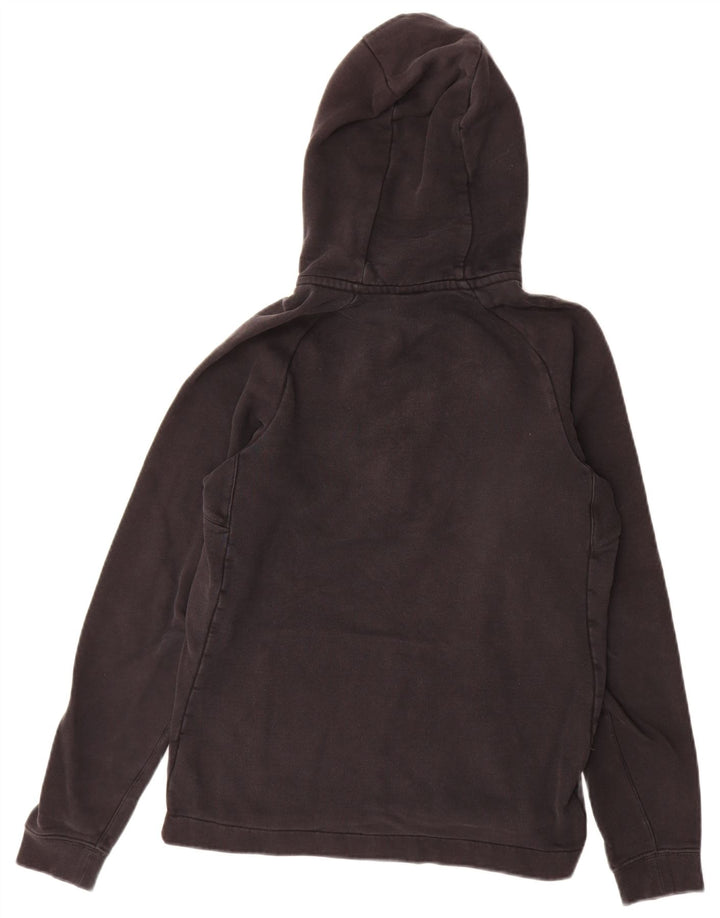 Nike Herren-Kapuzenpullover mit Reißverschluss, Größe S, schwarze Baumwolle