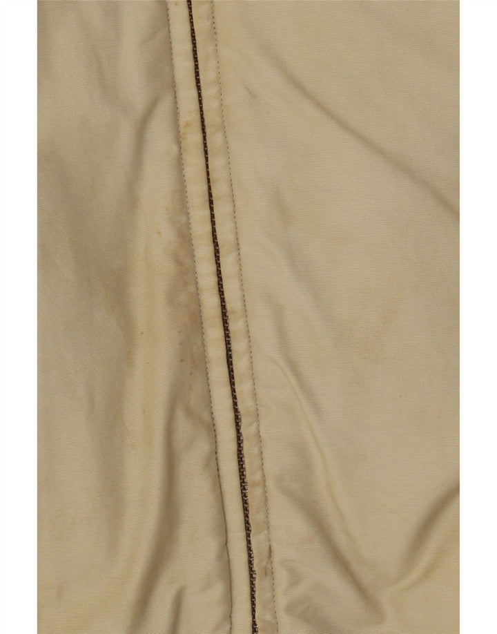 Woolrich Damen Wattierte Jacke UK 14 Mittelbeige Baumwolle