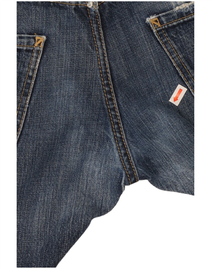 Dsquared Damen Distressed Slim Jeans IT 46 Large W32 L29 Blaue Baumwolle