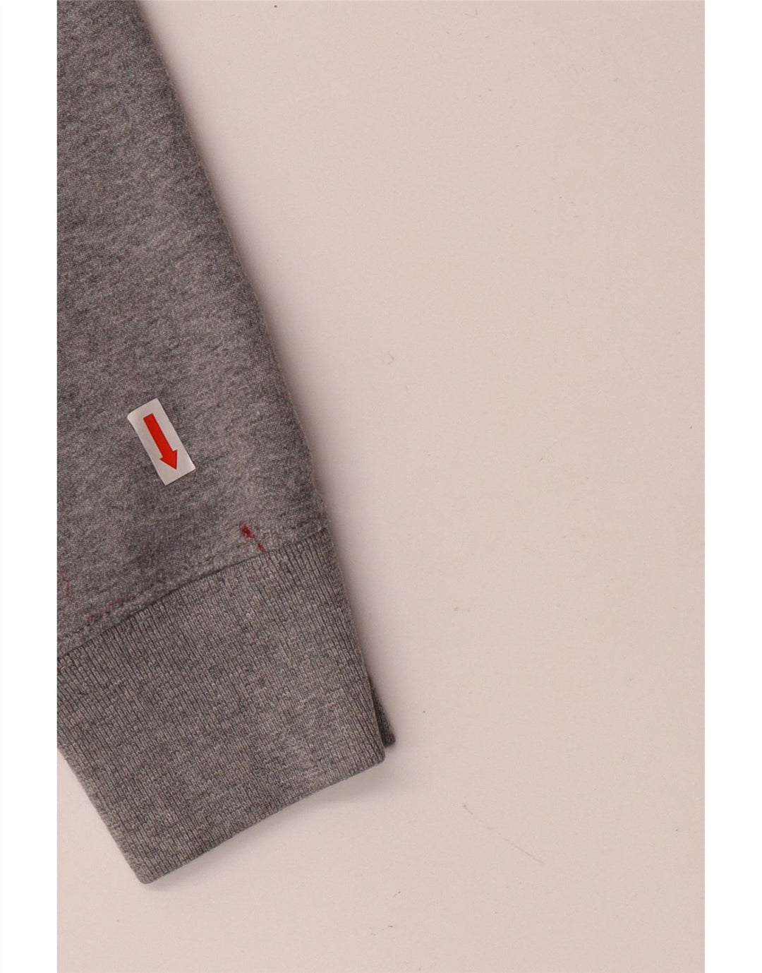 Vans Herren-Kapuzenpullover mit grafischem Reißverschluss, Größe S, Grau, Baumwolle