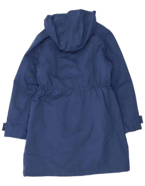 Hobbs Damen-Windbreaker-Mantel mit Kapuze, reguläre Passform, UK 12, Mittelblau