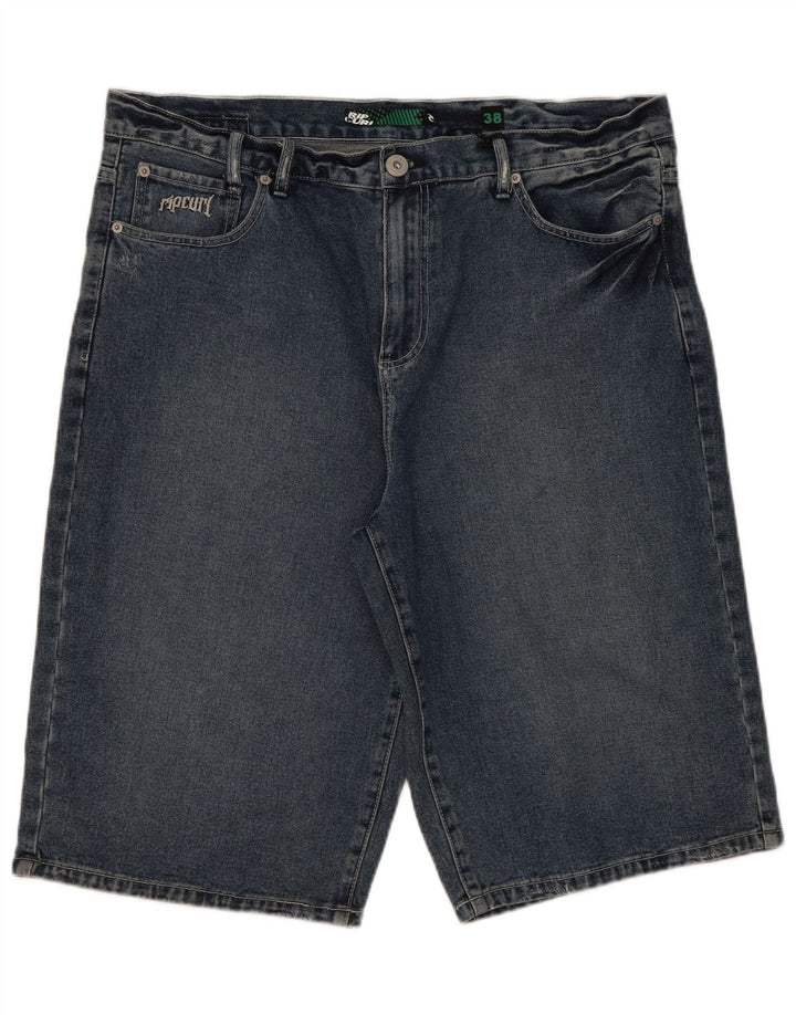Rip Curl Herren Denim Shorts W38 XL Blaue Baumwolle