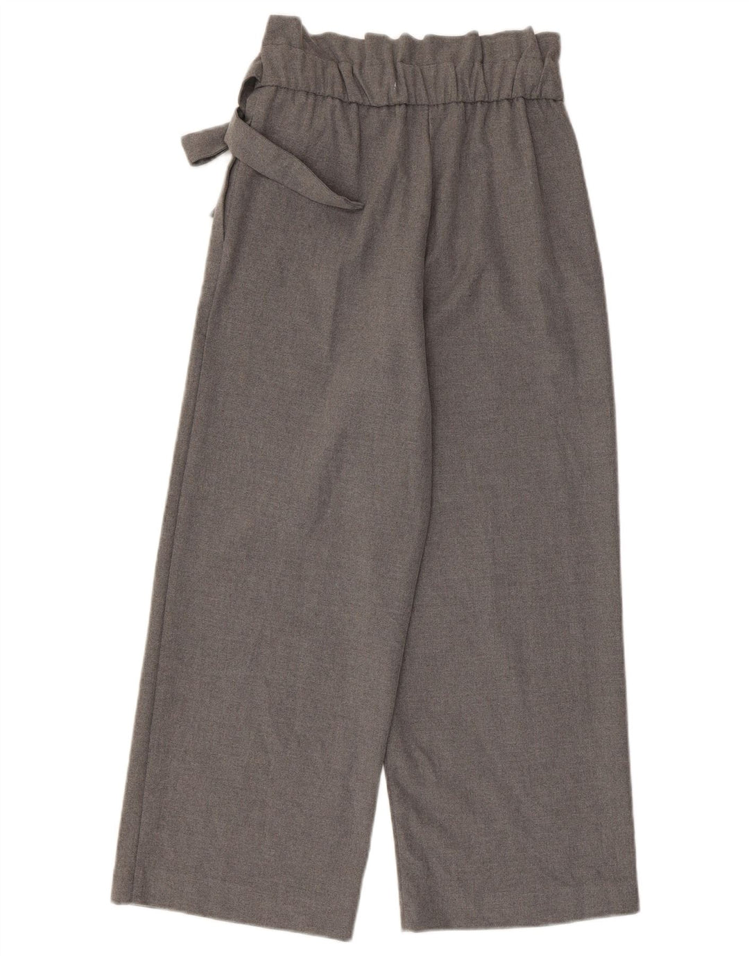 Zara Damen-Hose, kurz, Größe S, W26, L24, Grau, Polyester