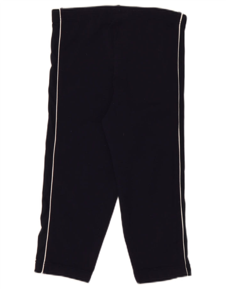 Puma Damen Capri-Leggings UK 10 Small Marineblaues Nylon