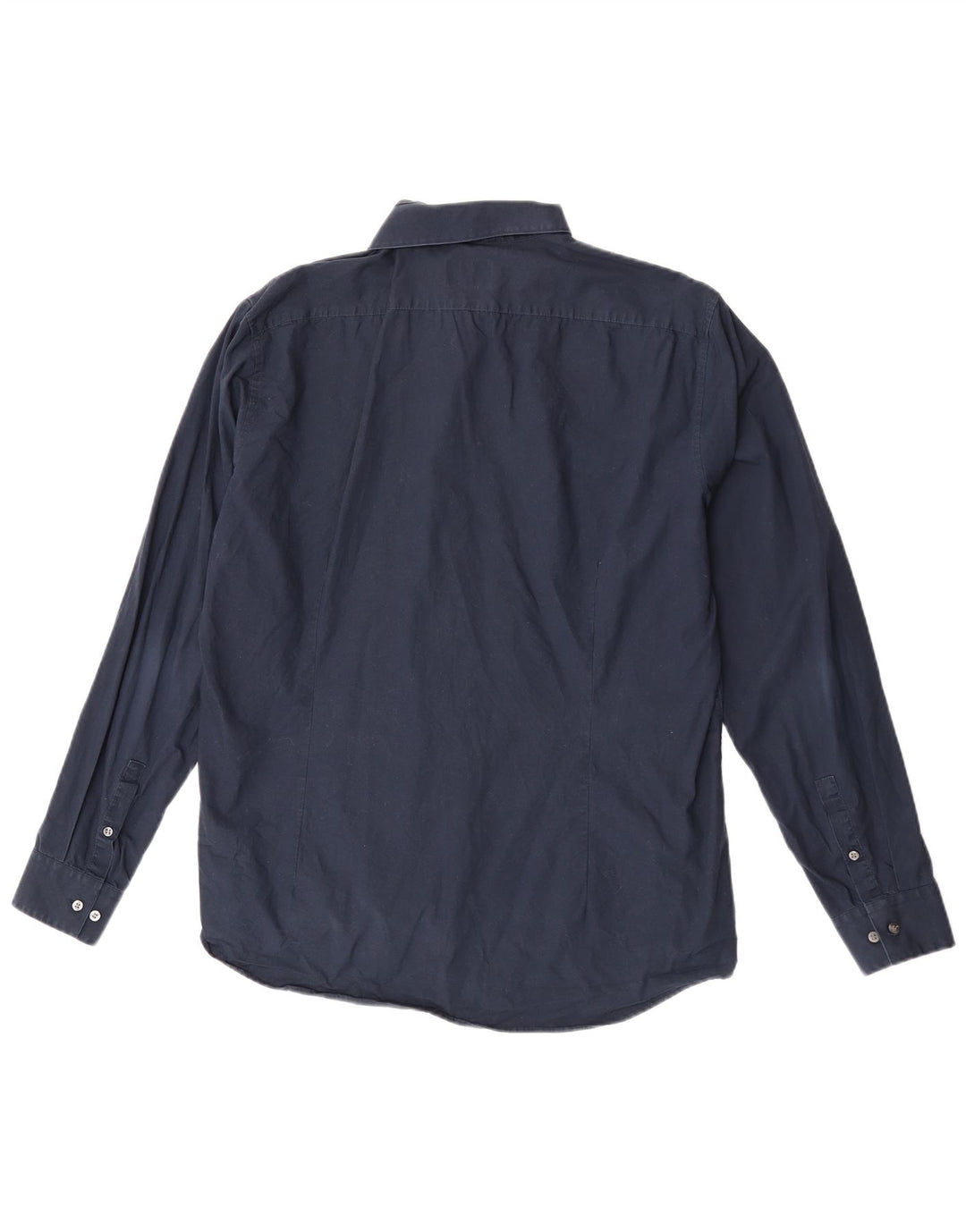 Calvin Klein Herren Slim Fit Hemd Größe 42 17 XL Marineblau