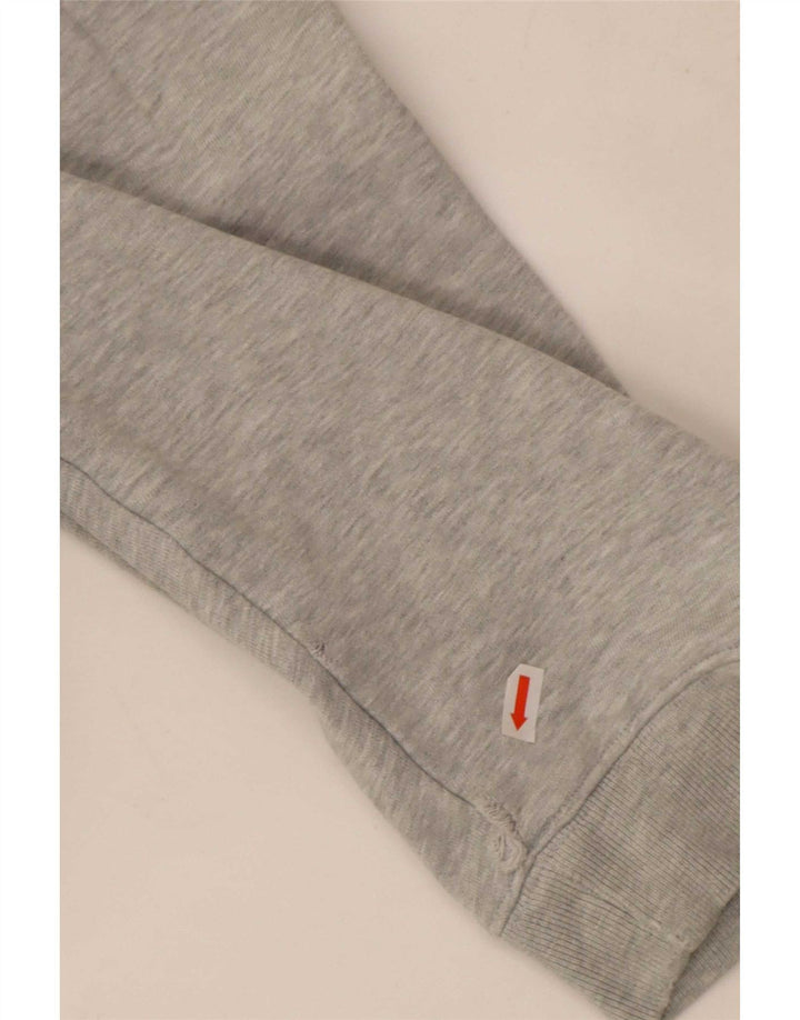 Lacoste Herren-Sweatshirt-Pullover, Größe 8 3XL, grau gefleckte Baumwolle