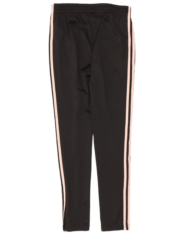 ADIDAS Damen Trainingshose UK 8 Small Schwarz Polyester