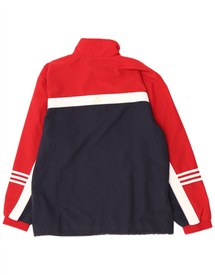 Adidas Herren-Trainingsanzugoberteil, UK-Größe 40/42, mittelgroß, mehrfarbig, Farbblock