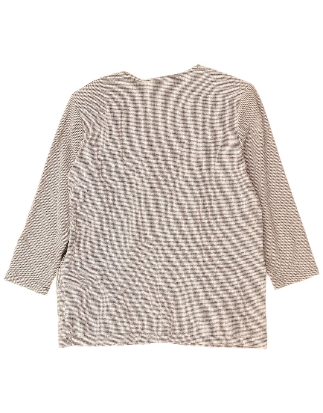 Vintage Damen-Blazer in Übergröße, Gr. 16, groß, grau, Farbblock