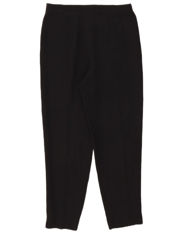 Marks & Spencer Damen-Anzughose mit hoher Taille, UK 16, Größe L, W30, L27, Schwarz