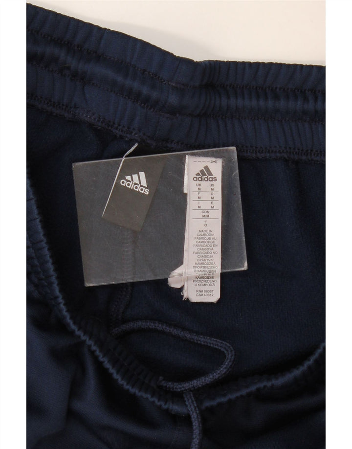 Adidas Herren-Trainingshose, Joggers, mittleres Marineblau, Polyester