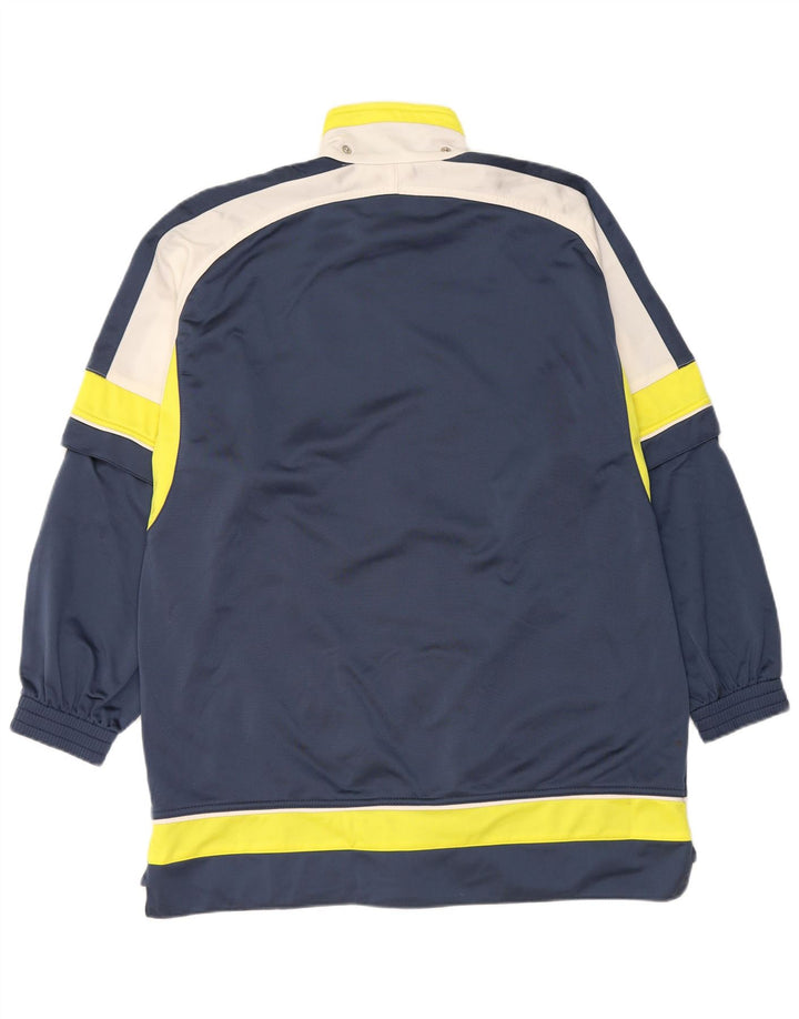 Diadora Herren-Trainingsanzugoberteil mit Grafik, Gr. 38, mittleres Marineblau