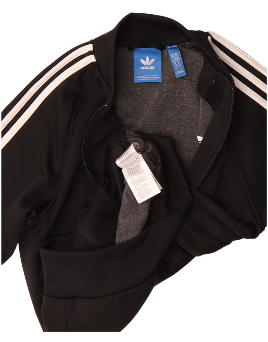Adidas Herren Trainingsanzug Top Jacke XS Schwarz Polyester