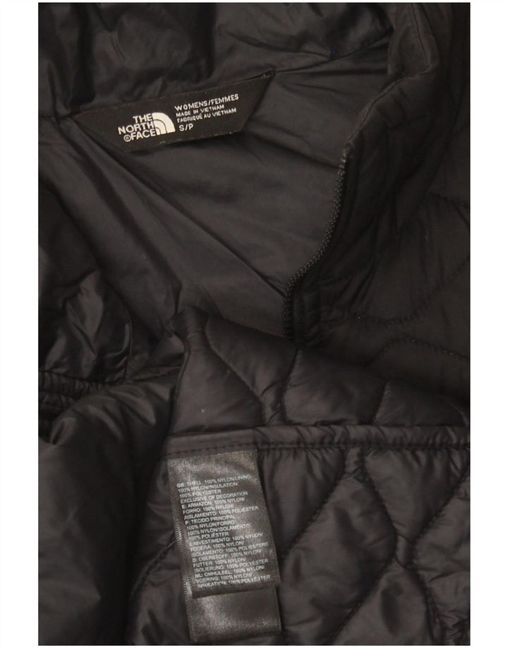 The North Face Damen Steppjacke UK 10 Small Schwarz Nylon