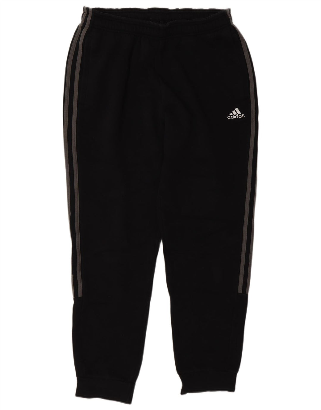 Adidas Herren-Trainingshose, Jogginghose, mittelschwarz, Baumwolle
