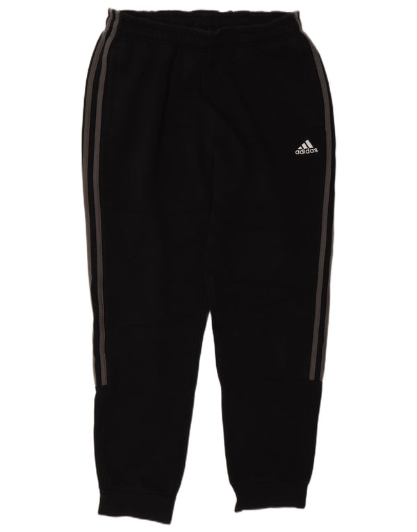 Adidas Herren-Trainingshose, Jogginghose, mittelschwarz, Baumwolle