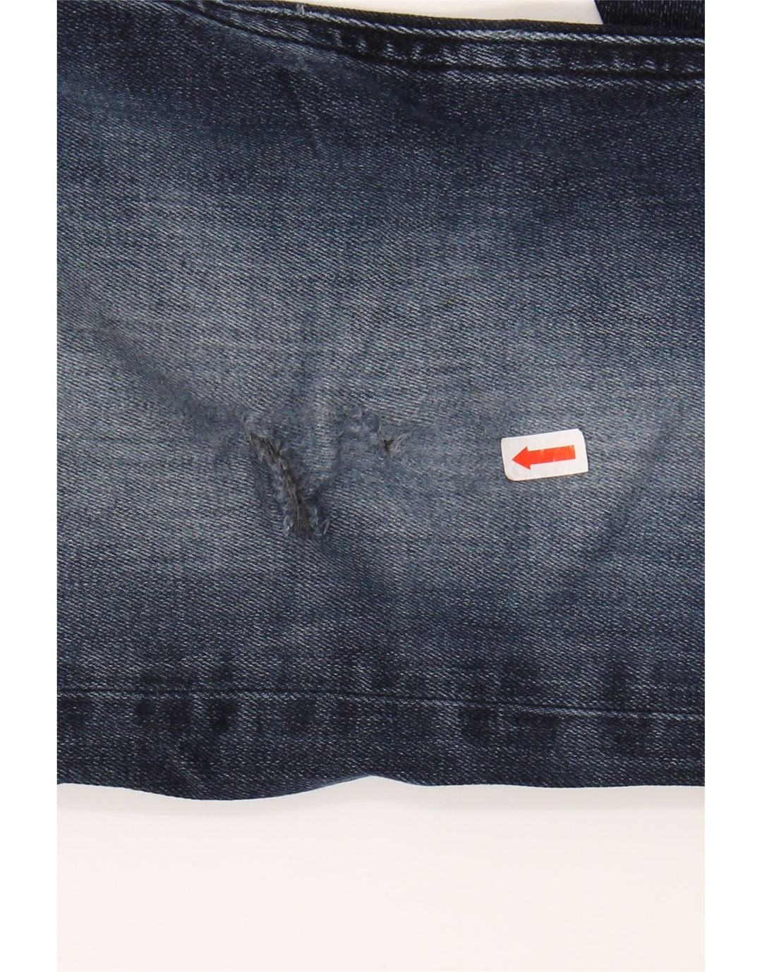 CALVIN KLEIN Herren Slim Jeans W33 L32 Marineblaue Baumwolle