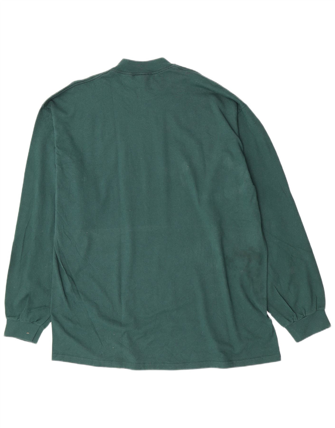 Nike Herren Top Langarm 2XL Grüne Baumwolle