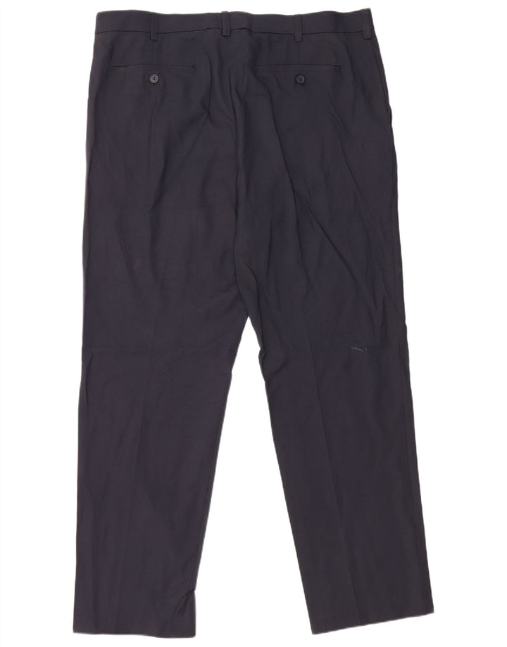 IZOD Gerade Chino-Hose für Herren, W38, L32, Marineblau, Polyester