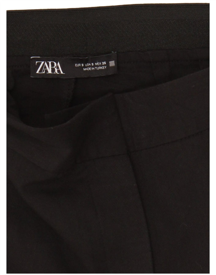 Kurze Hose von Zara für Damen, Größe S, W26, L23, Schwarz