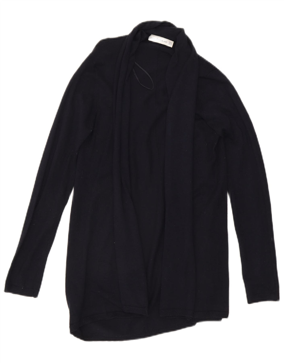 Offener Cardigan für Damen von Zara, Gr. 12, mittleres Marineblau