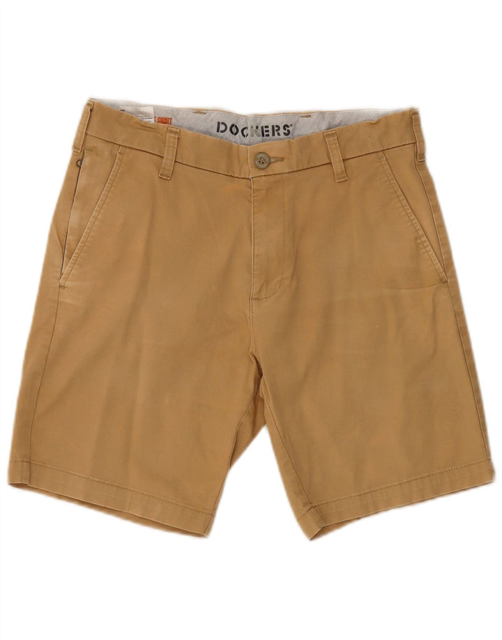 Dockers Herren Chinoshorts W32 Mittelbeige Baumwolle