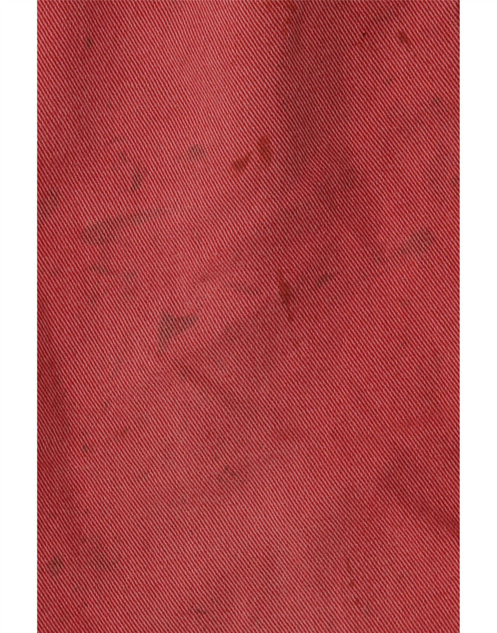 Marks & Spencer Herren Blue Harbour Kurzjeans W38 L24 Rote Baumwolle