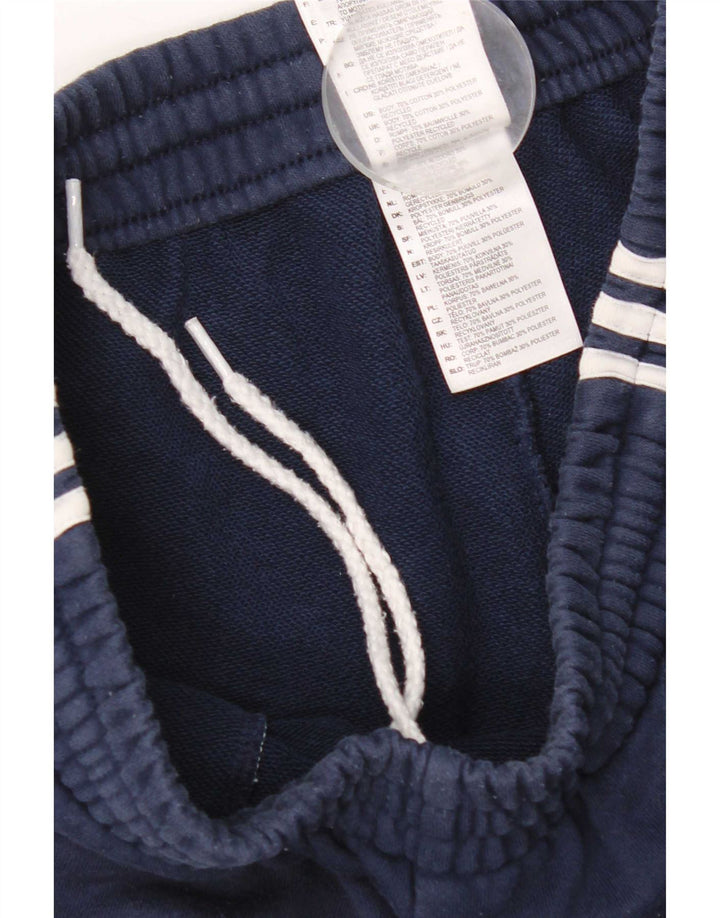 Adidas Herren Sport Shorts Small Marineblau Baumwolle