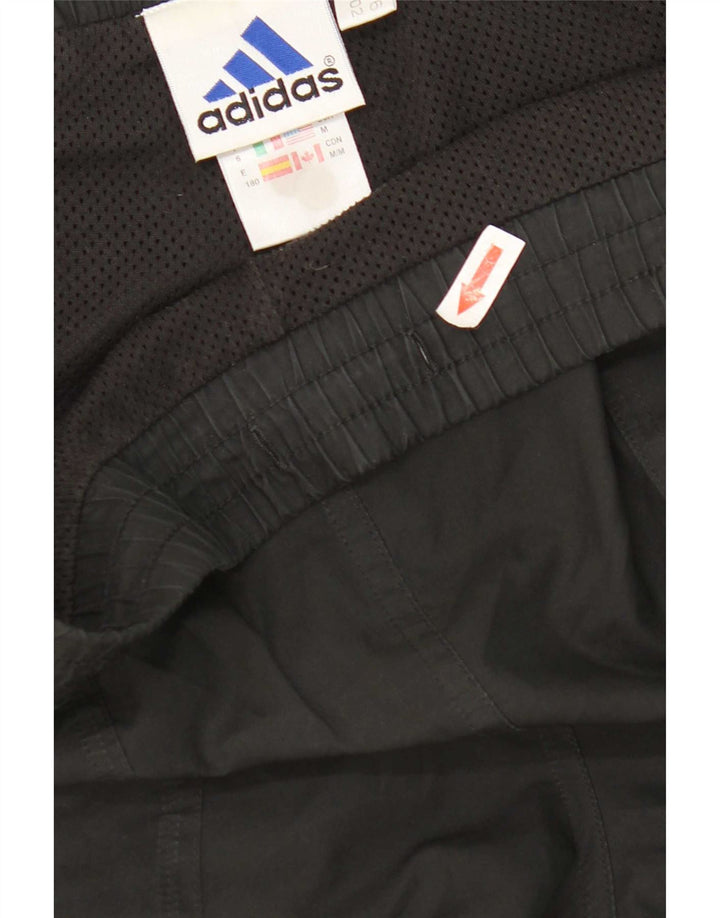Adidas Herren-Trainingshose, groß, aus schwarzem Polyester