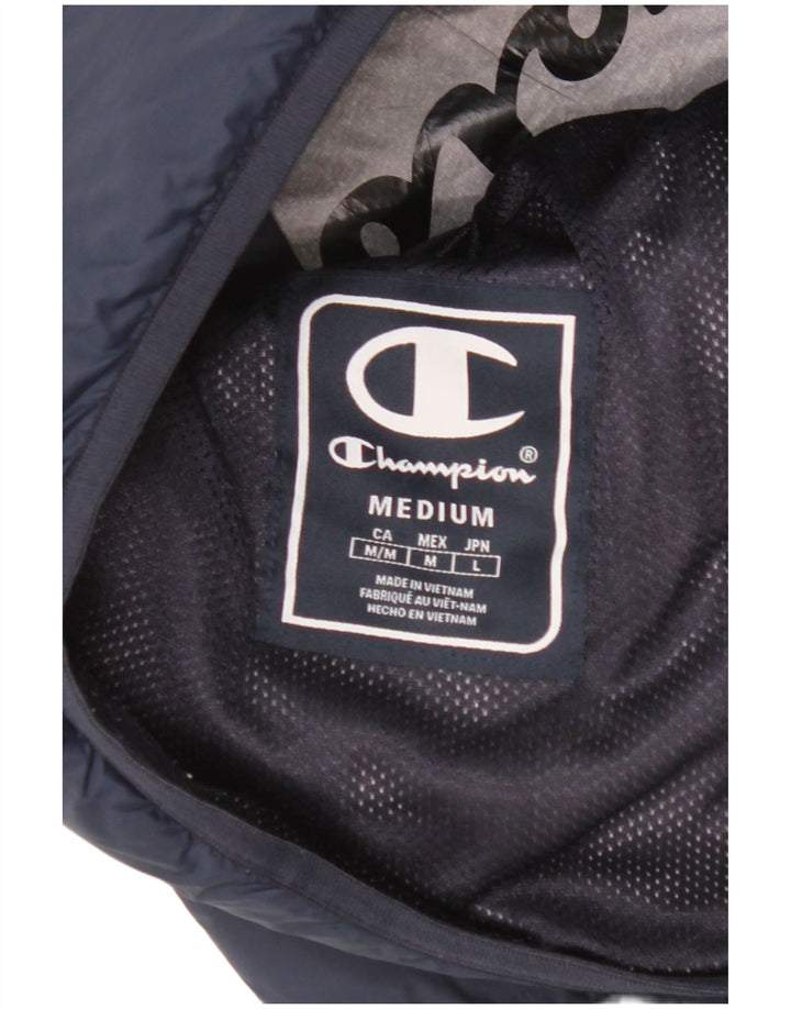 Champion Herren Wattierte Weste UK 38 Mittel Marineblau