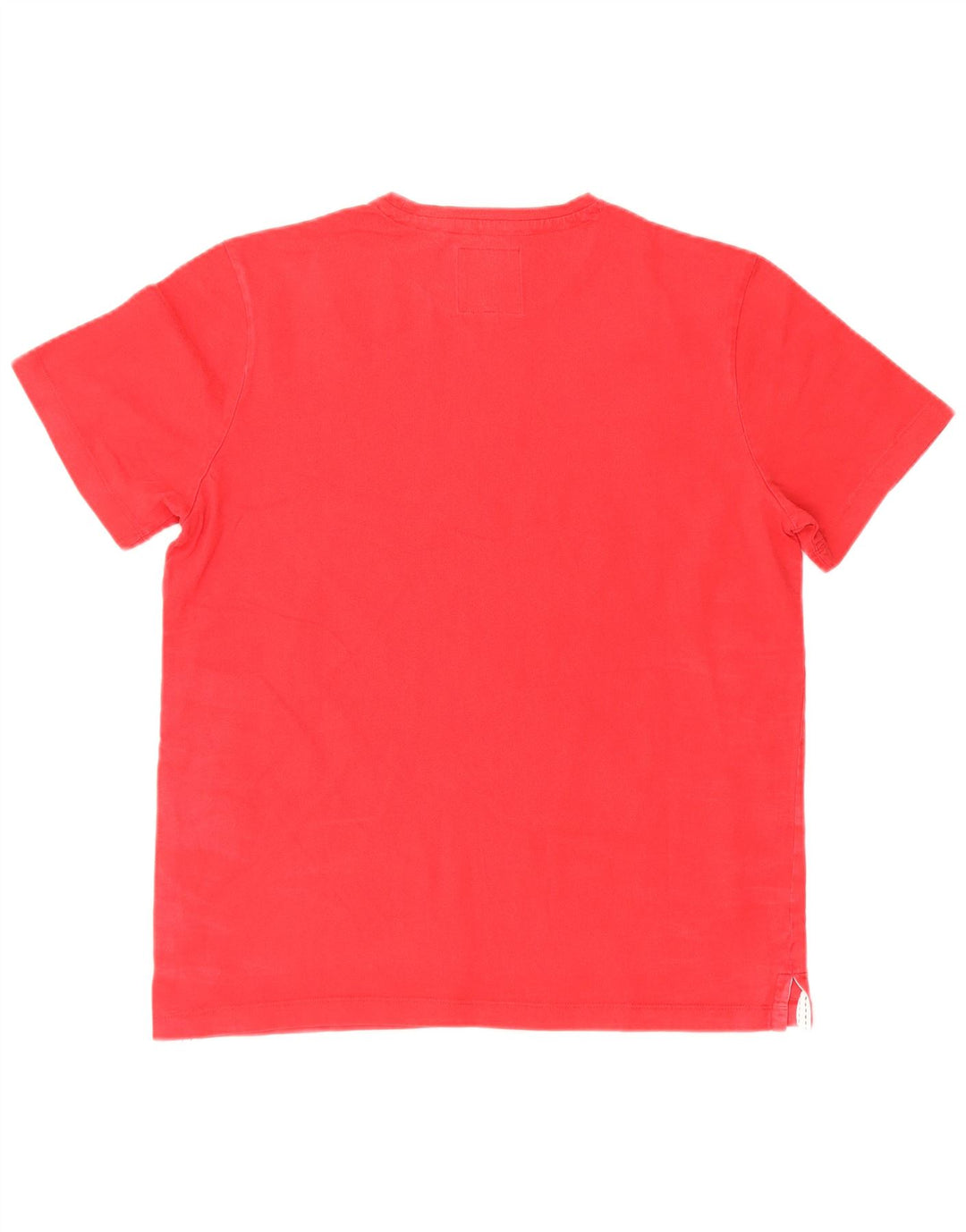 Crew Clothing Herren T-Shirt Top Large Rot Baumwolle
