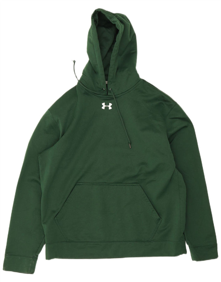 Under Armour Herren Kapuzenpullover, groß, grün, Polyester