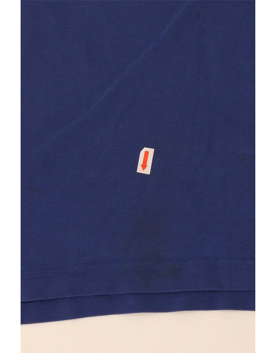 Casucci Herren-Poloshirt, groß, blau gestreift, Baumwolle