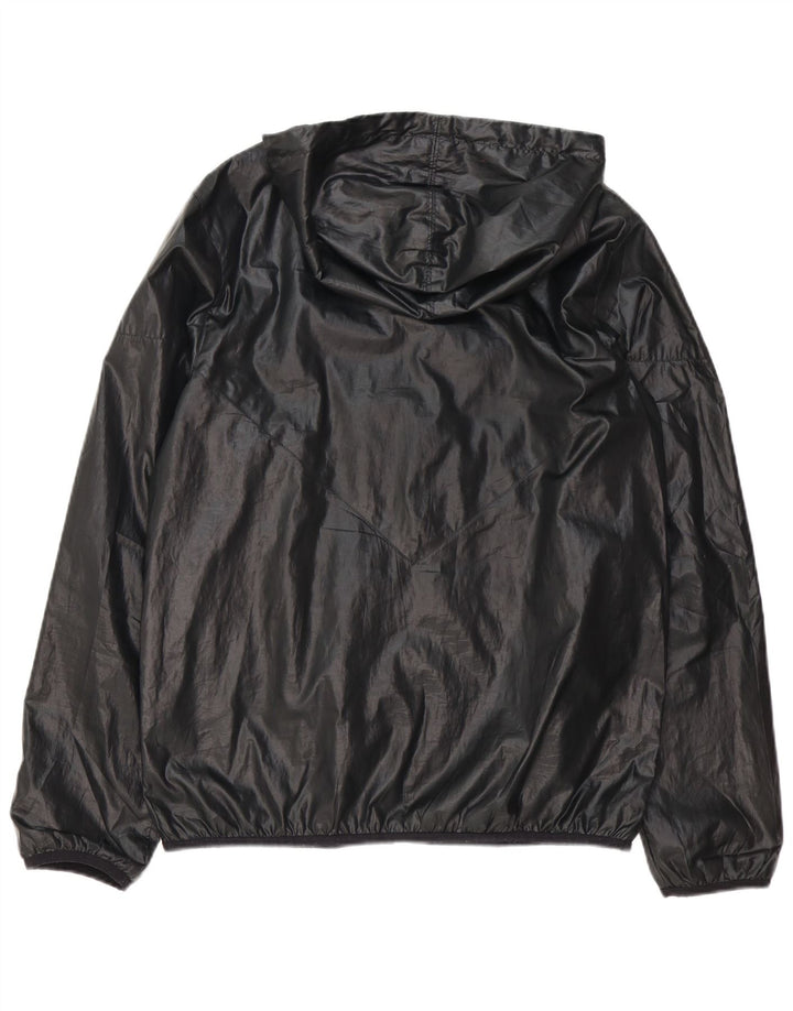 Adidas Herren-Regenjacke mit Kapuze, UK 38, mittelschwarz, Polyester
