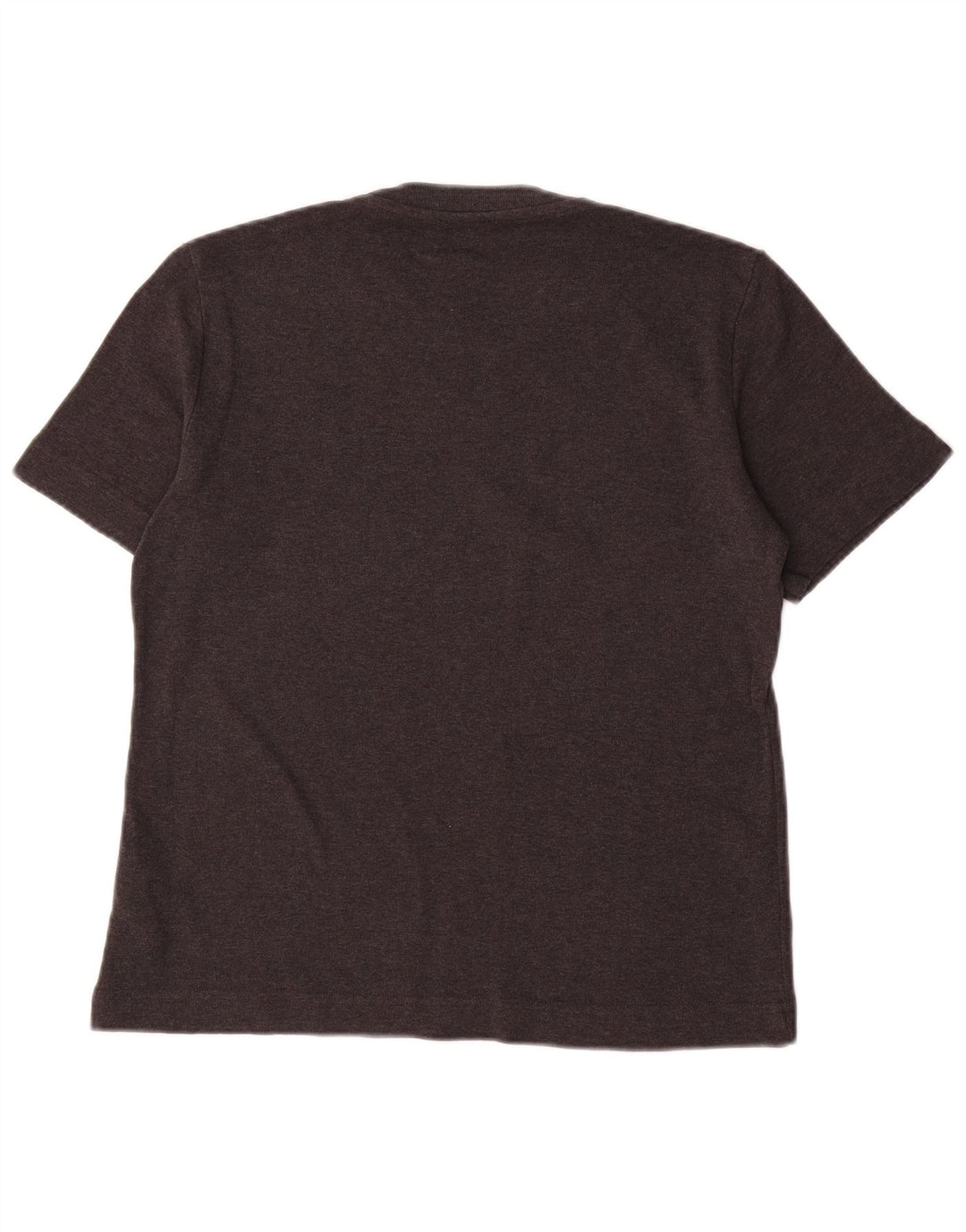 Massimo Dutti Damen T-Shirt Top UK 10 Small Grau Baumwolle